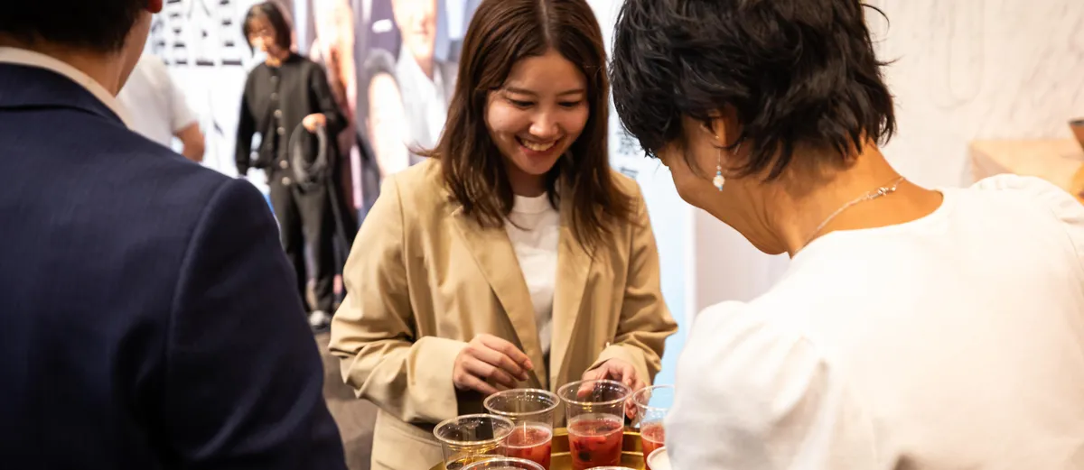懇親会の様子